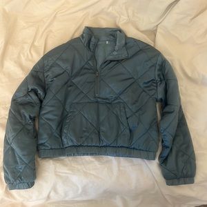 Turquoise Quarter Zip